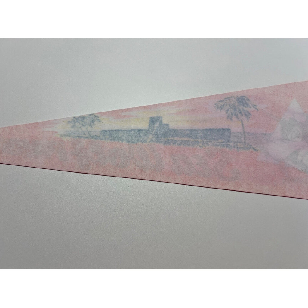 Vintage Sea Wolf Park Galveston, Texas Pennant