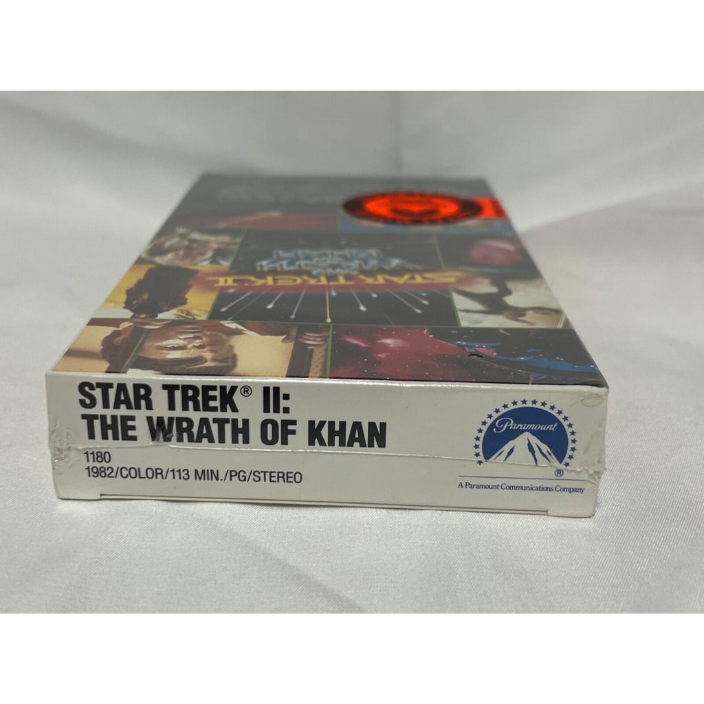 vintage Star Trek 2 The Wrath of Kahn VHS New, Sealed