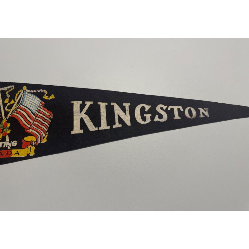 Vintage Kingston, Canada pennant