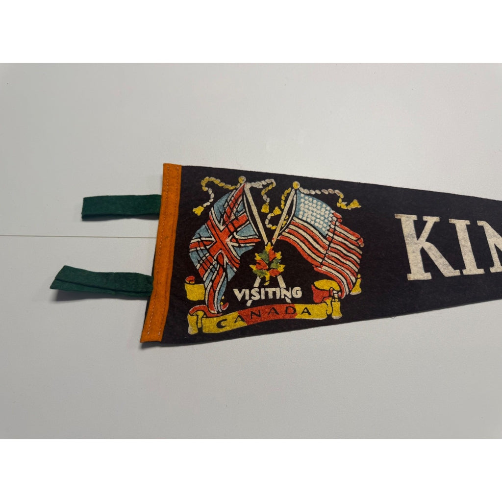 Vintage Kingston, Canada pennant