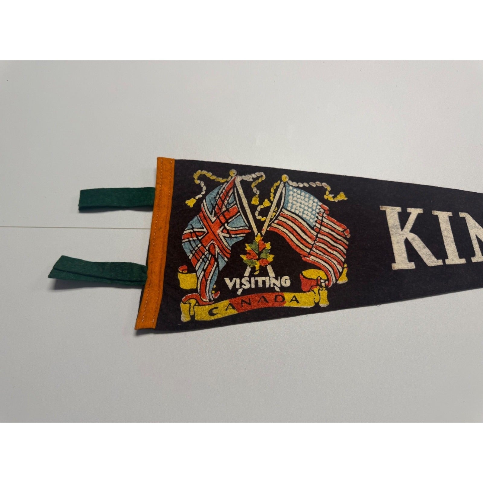 Vintage Kingston, Canada pennant