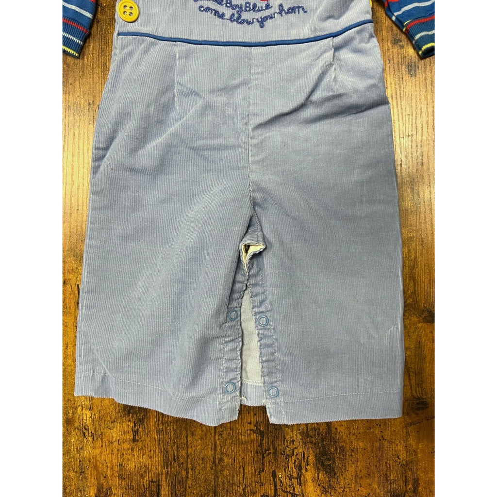 Vintage Carter's overalls and matching sweater size 12 months
