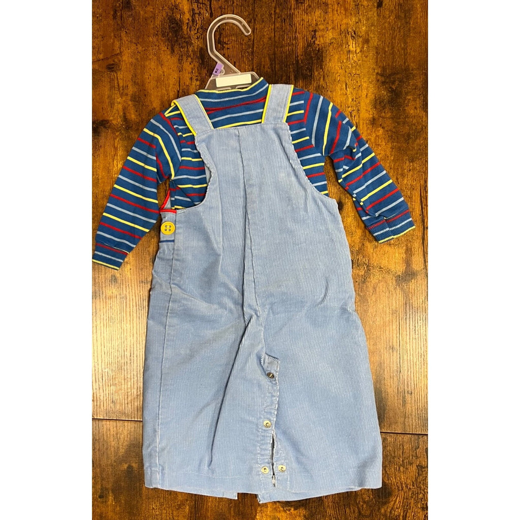 Vintage Carter's overalls and matching sweater size 12 months