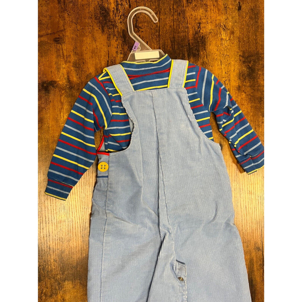 Vintage Carter's overalls and matching sweater size 12 months