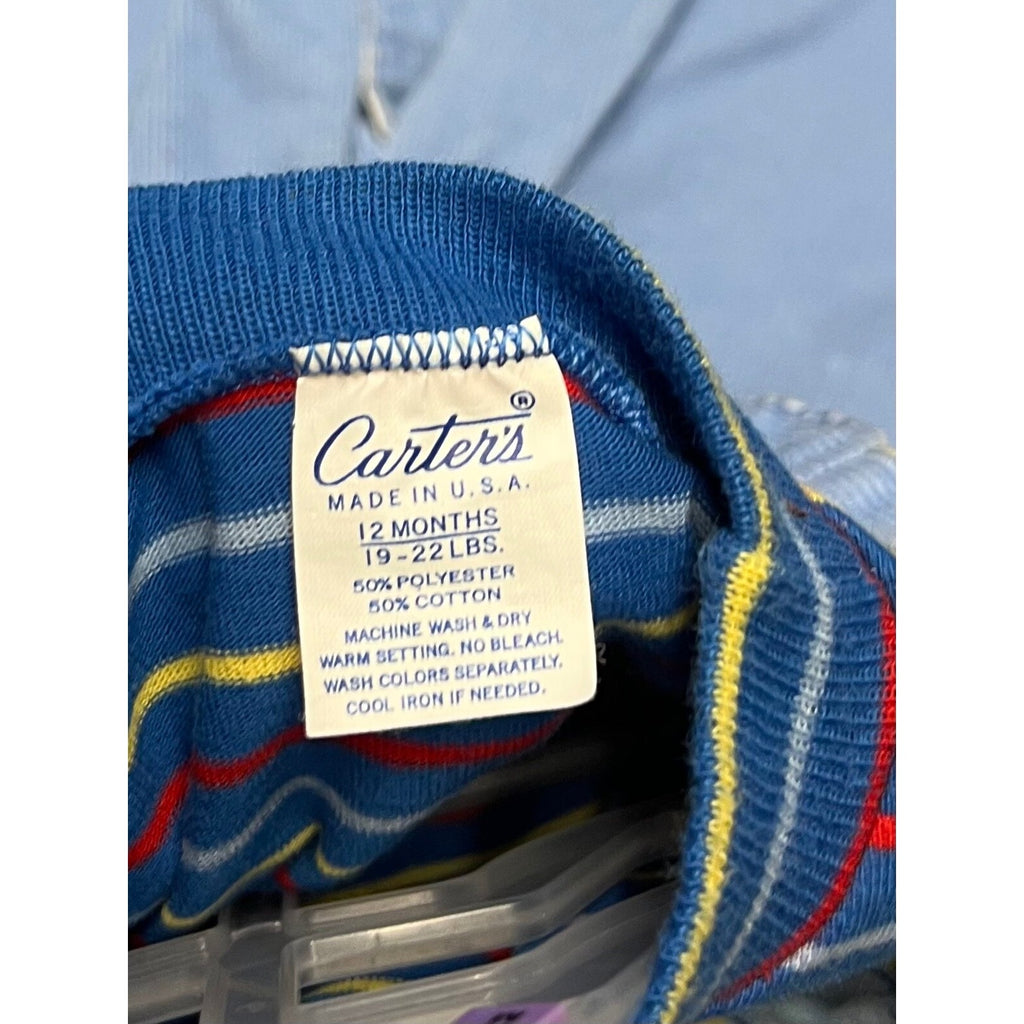 Vintage Carter's overalls and matching sweater size 12 months