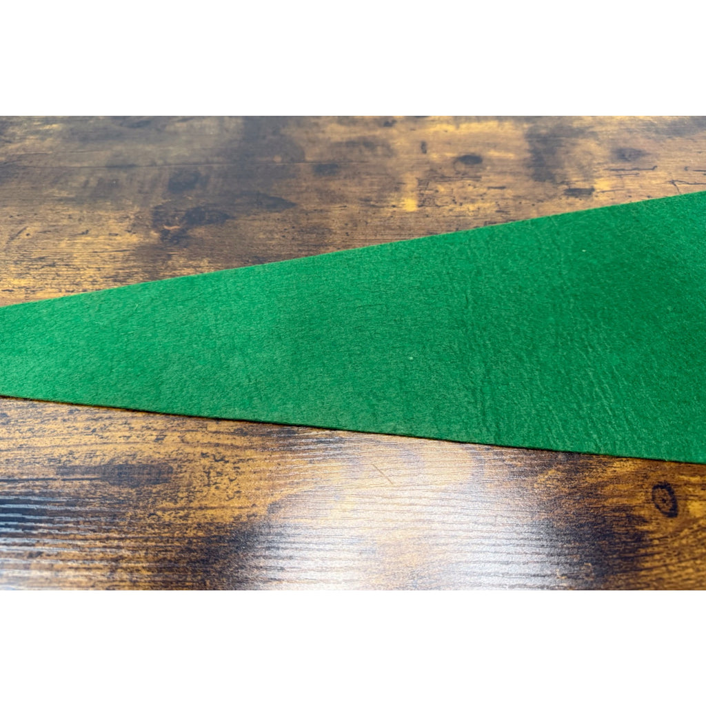 Vintage O’hare Airport Chicago Felt Pennant With Airplane Illustration