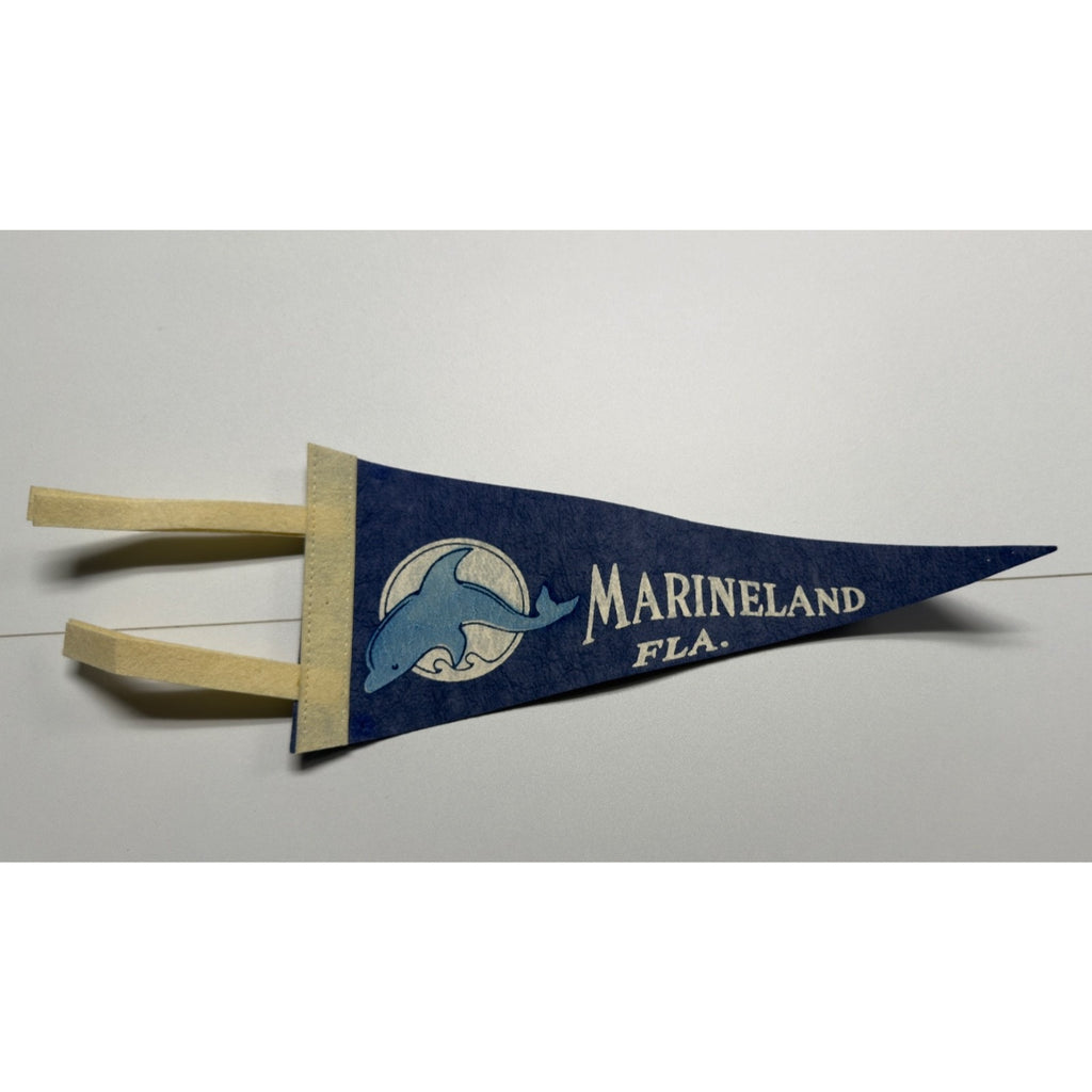 Vintage Marineland, Florida pennant