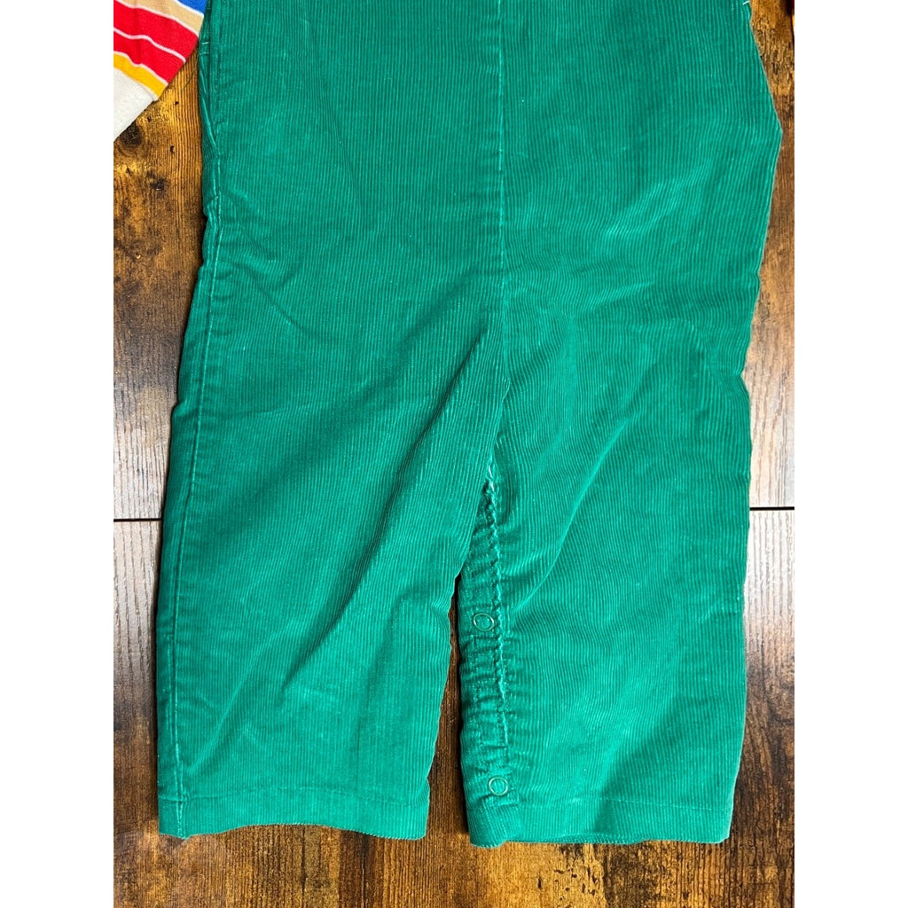 Vintage Carter's Overalls with Krazy Kritter sweater size 18 months Made in USA