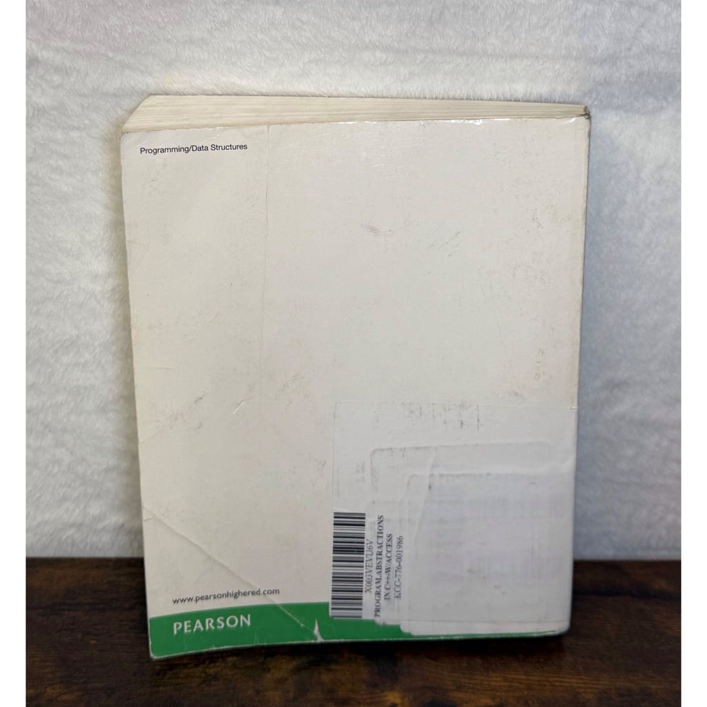 Programming Abstractions In C++ By Eric S. Roberts Pearson Paperback