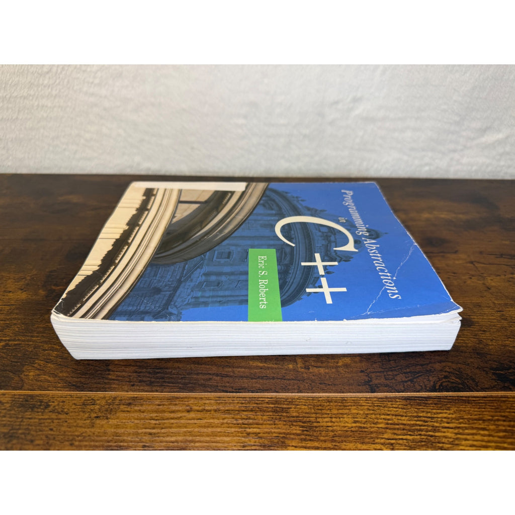 Programming Abstractions In C++ By Eric S. Roberts Pearson Paperback