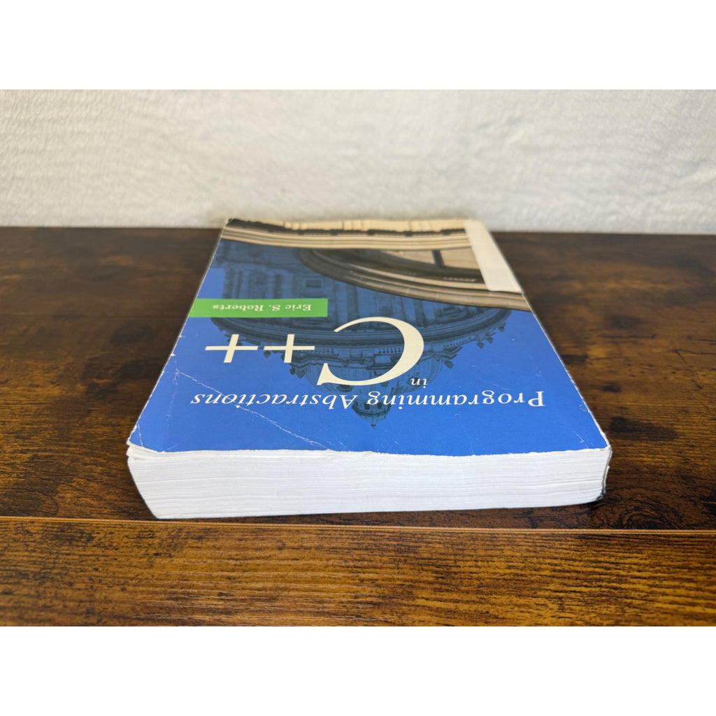 Programming Abstractions In C++ By Eric S. Roberts Pearson Paperback