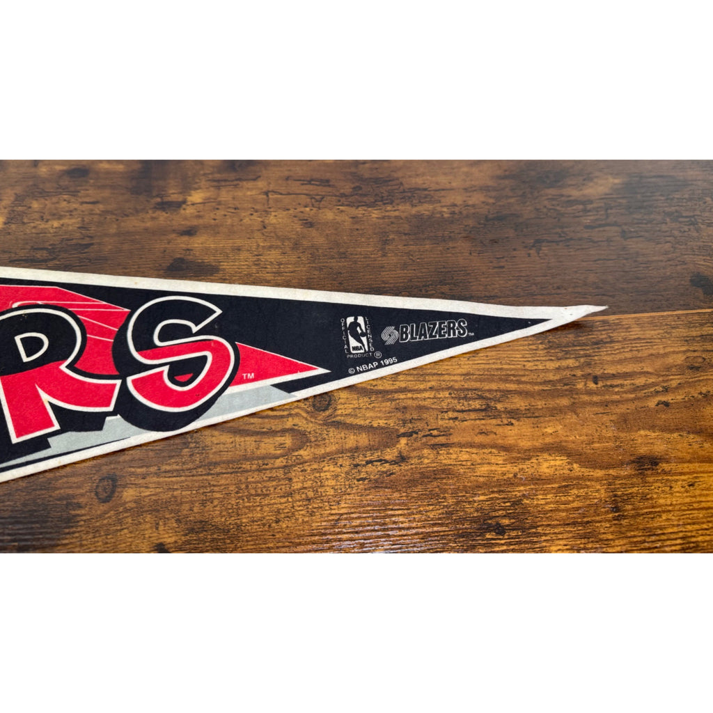 Portland Trail Blazers 1995 NBA Licensed Felt Pennant By Tag Express