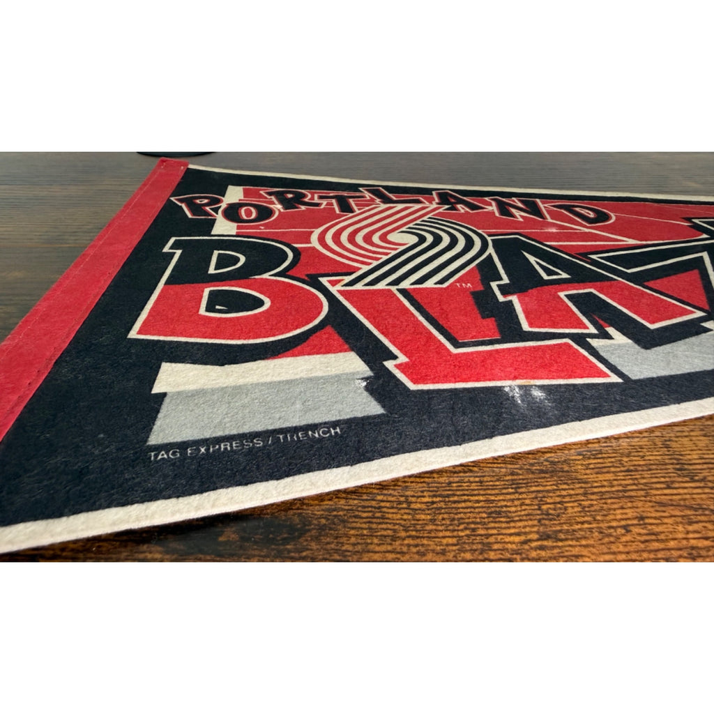 Portland Trail Blazers 1995 NBA Licensed Felt Pennant By Tag Express