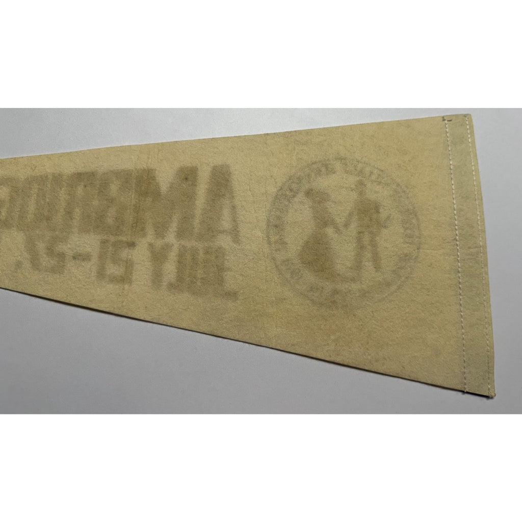Vintage Ambridge Sesquicentennial July 21-27, 1974 pennant