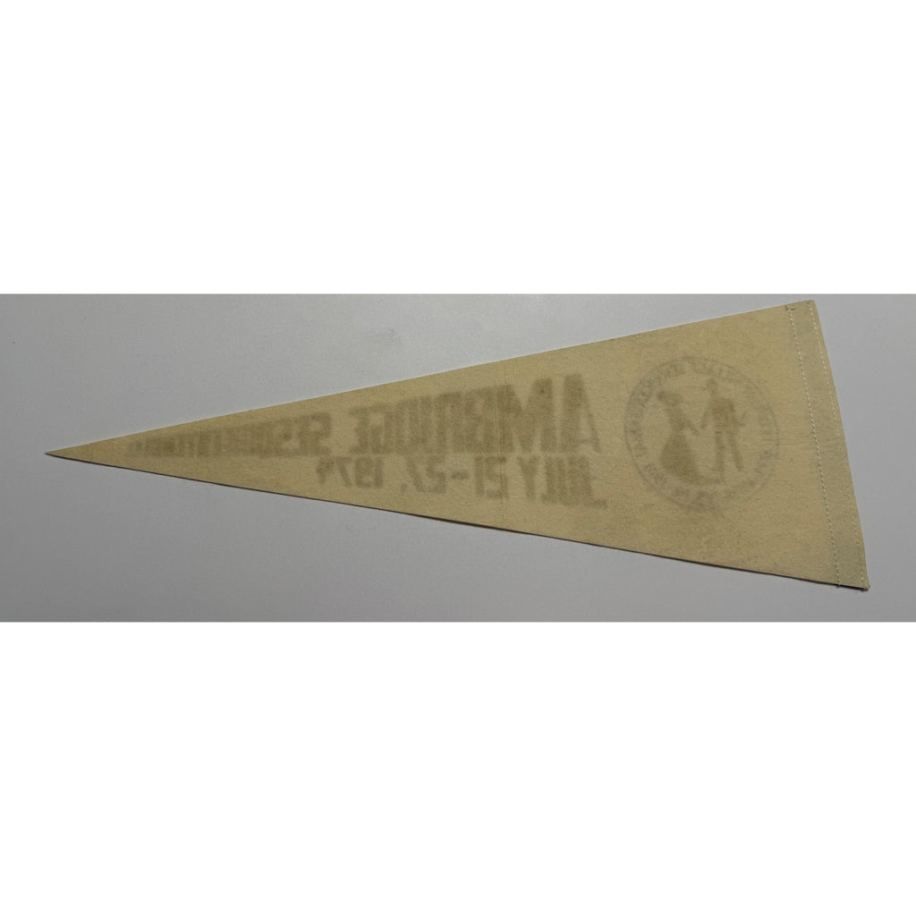 Vintage Ambridge Sesquicentennial July 21-27, 1974 pennant