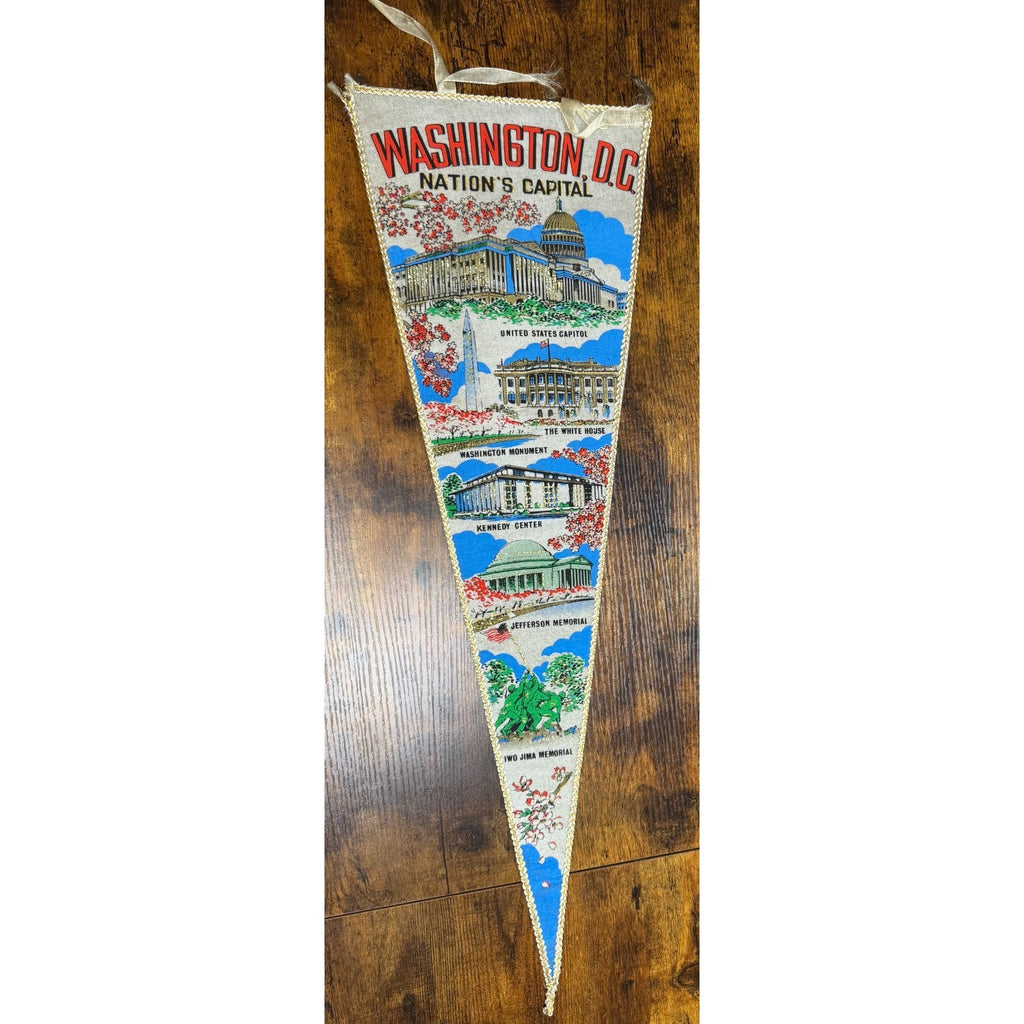 Vintage Washington, D.C. pennant Made in Japan