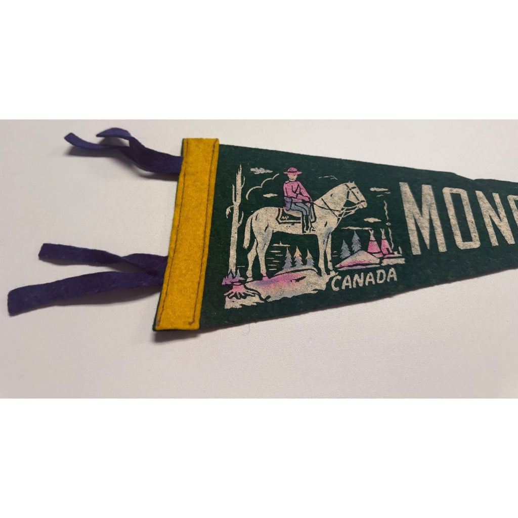 Vintage Moncton N.B. Canada pennant