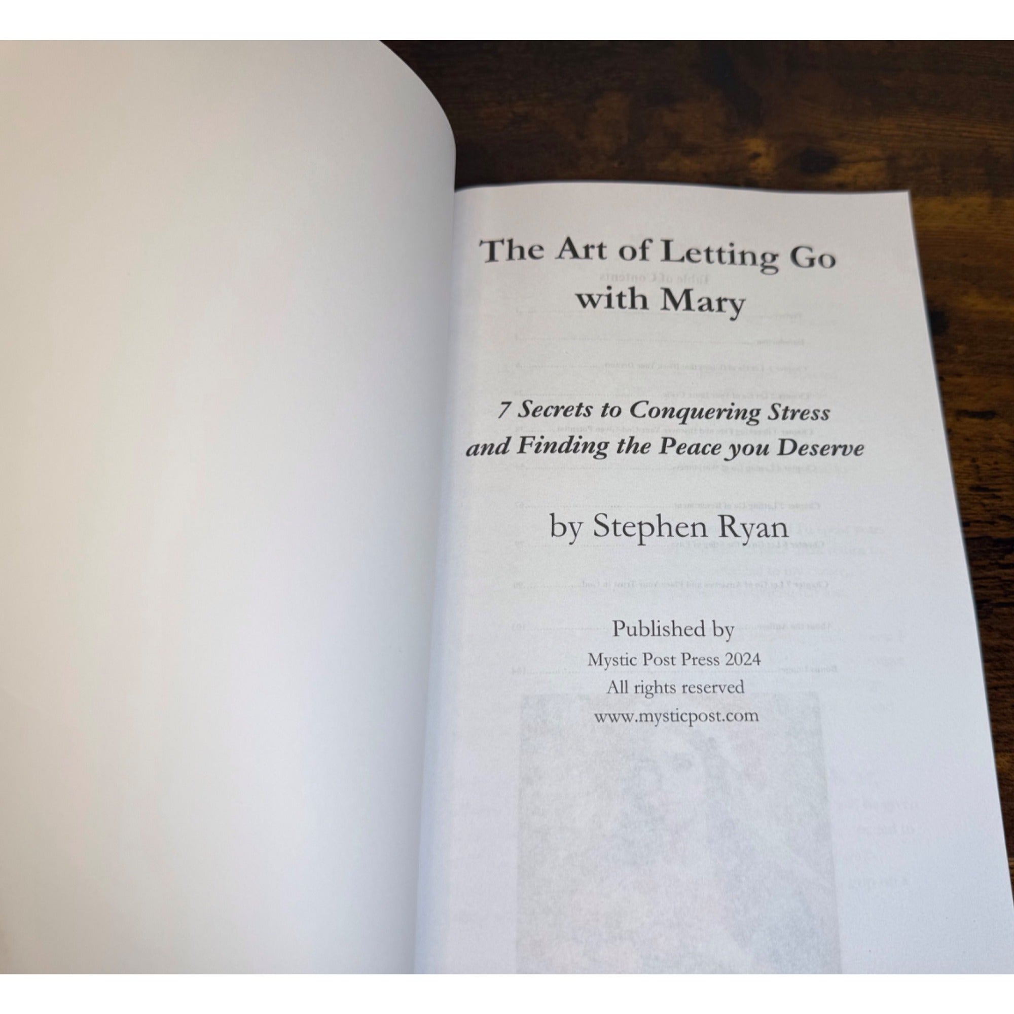 The Art Of Letting Go With Mary: Finding Your Inner Calm & Defeating Stress