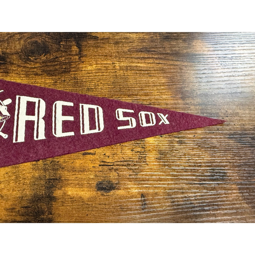 Vintage Boston Red Sox mini pennant Fenway Park