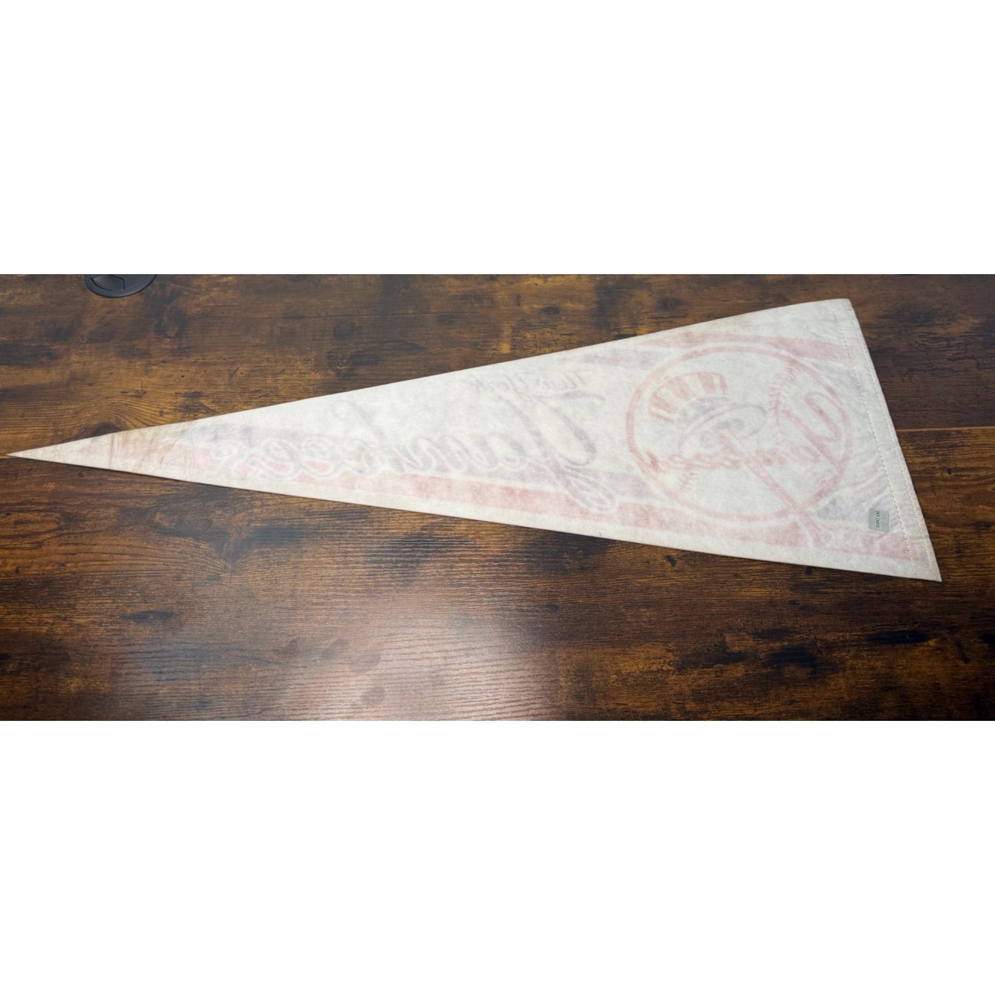 New York Yankees MLB Vintage Felt Pennant Flag With Classic Logo 30 inches