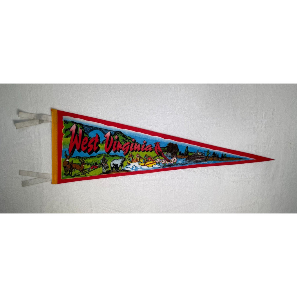 Vintage West Virginia State pennant