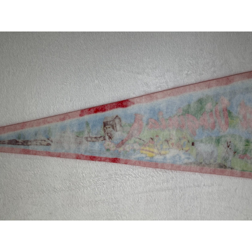 Vintage West Virginia State pennant