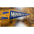 Vintage Montreal Canada mini pennant
