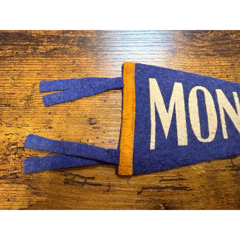 Vintage Montreal Canada mini pennant