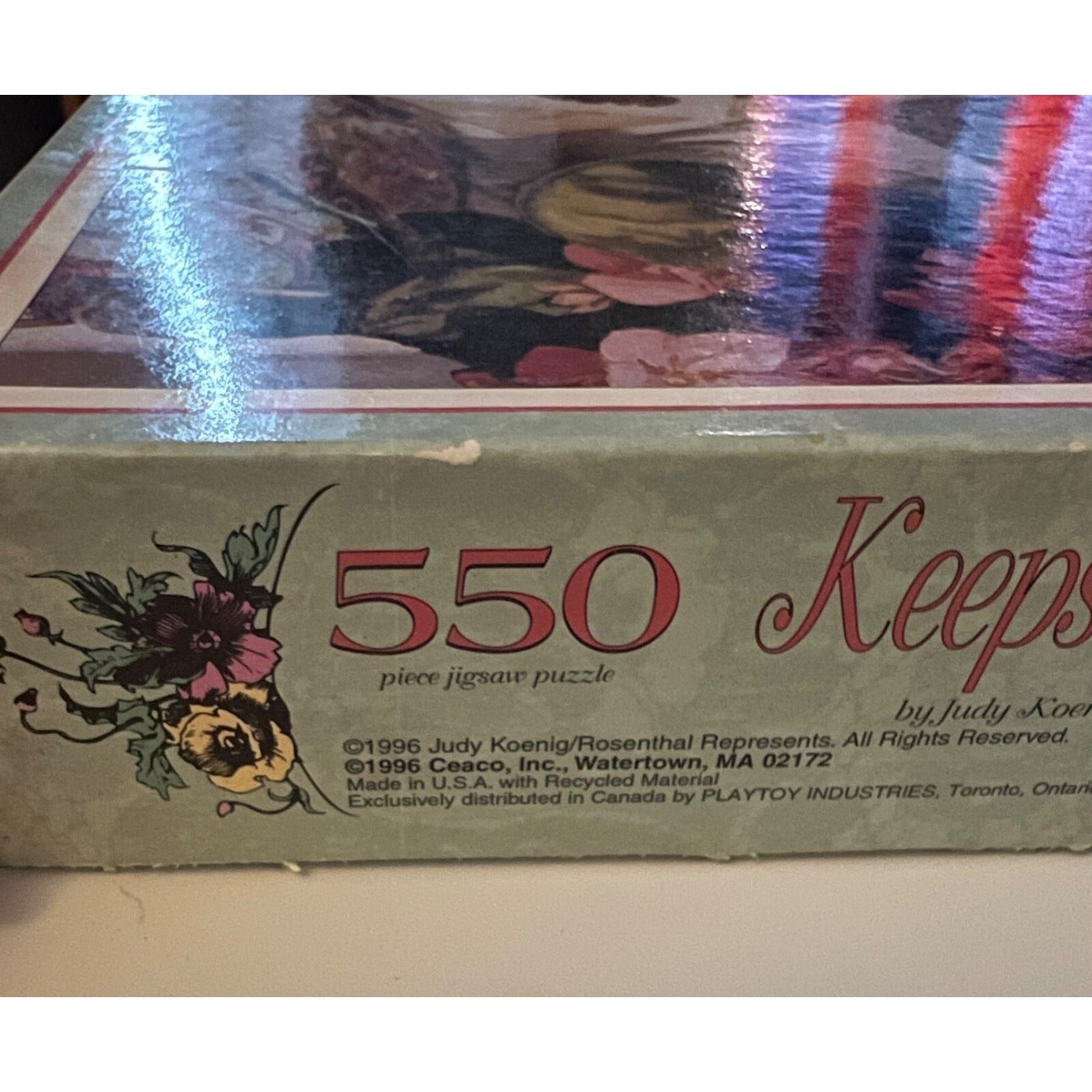 Vintage 1996 Ceaco Keepsakes by Judy Koenig 550 puzzle