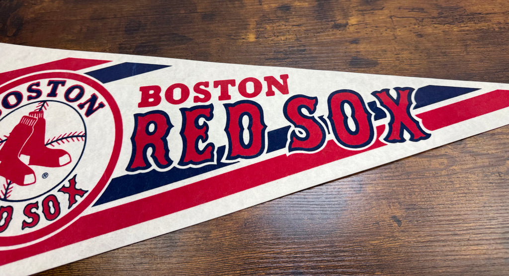Boston Red Sox Vintage Felt Pennant MLB Collectible 30 Inches Memorabilia