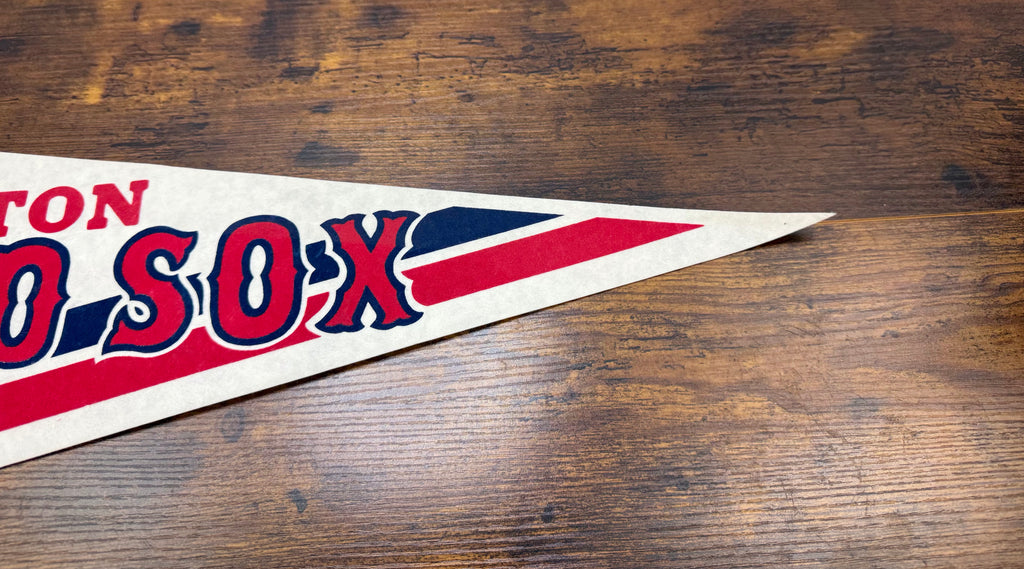 Boston Red Sox Vintage Felt Pennant MLB Collectible 30 Inches Memorabilia