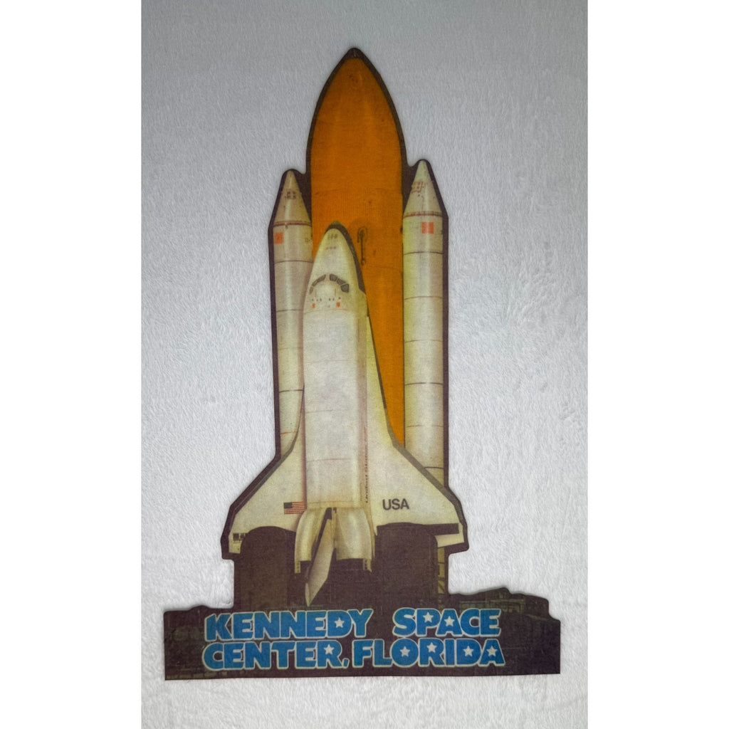 Vintage Kennedy Space Center, Florida Space ship pennant
