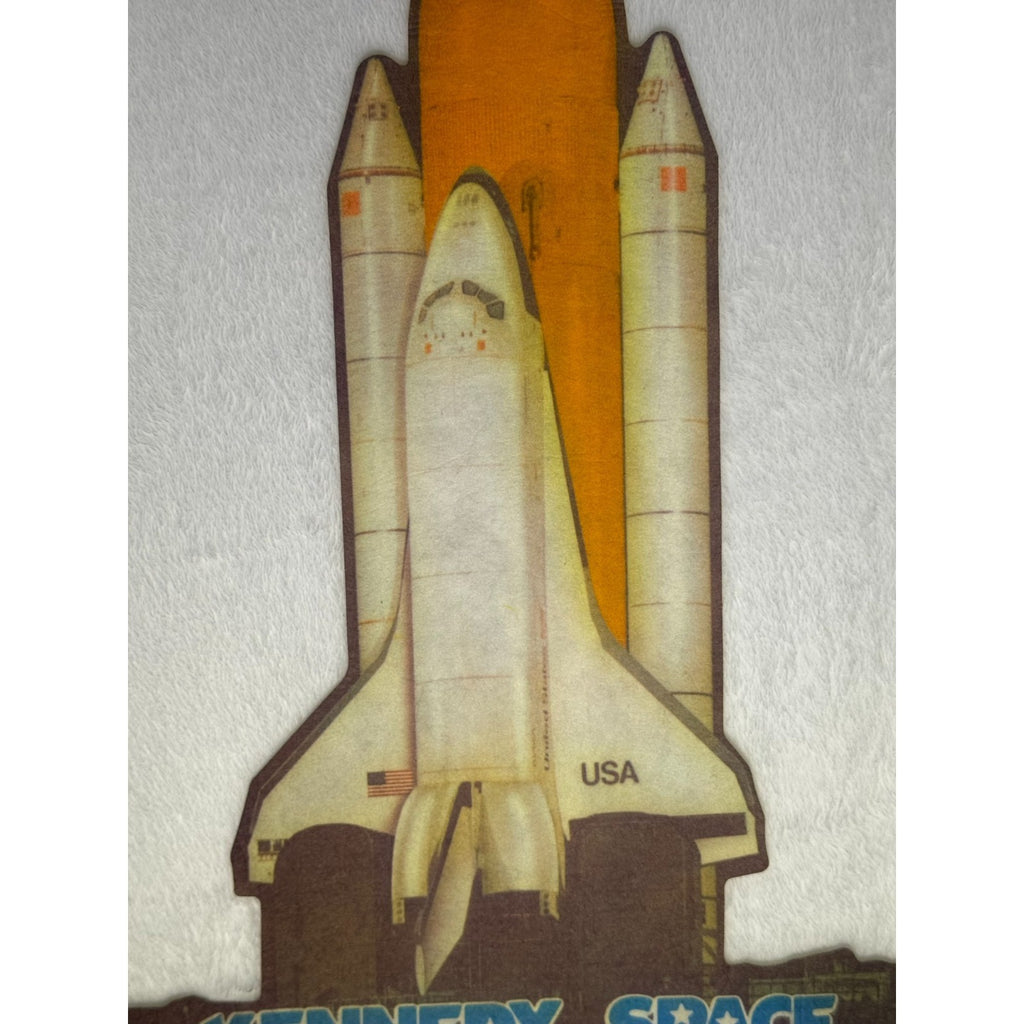 Vintage Kennedy Space Center, Florida Space ship pennant