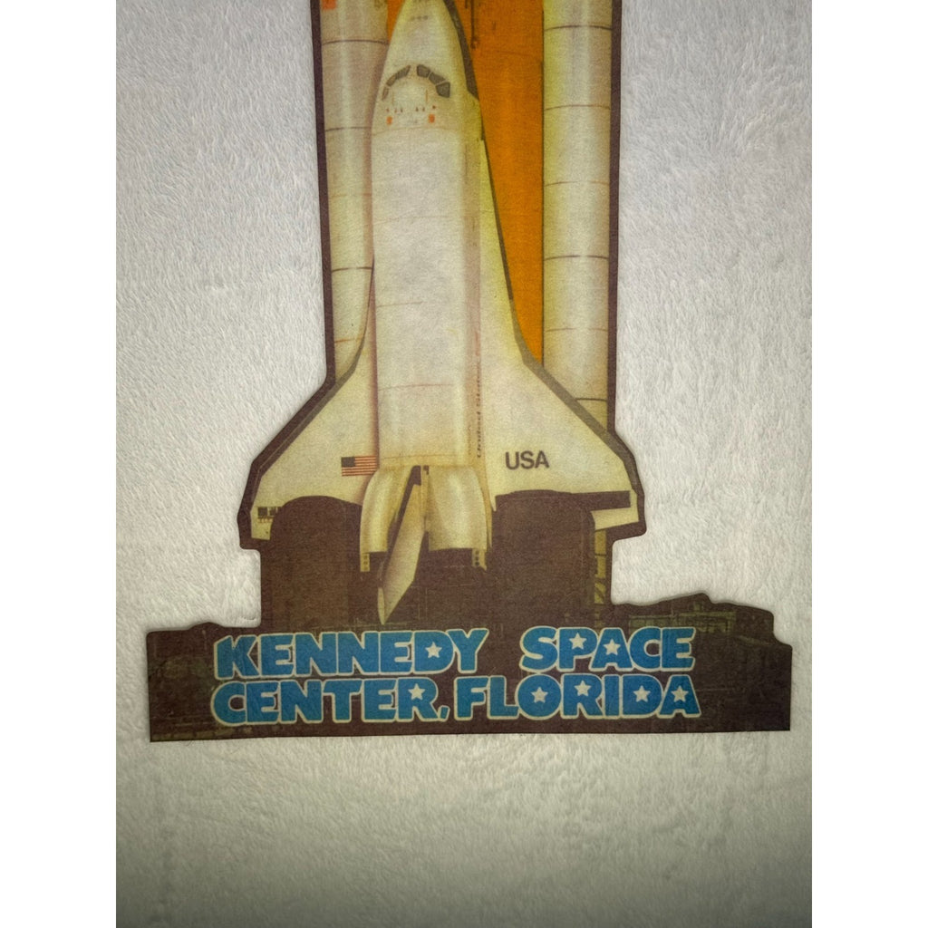 Vintage Kennedy Space Center, Florida Space ship pennant