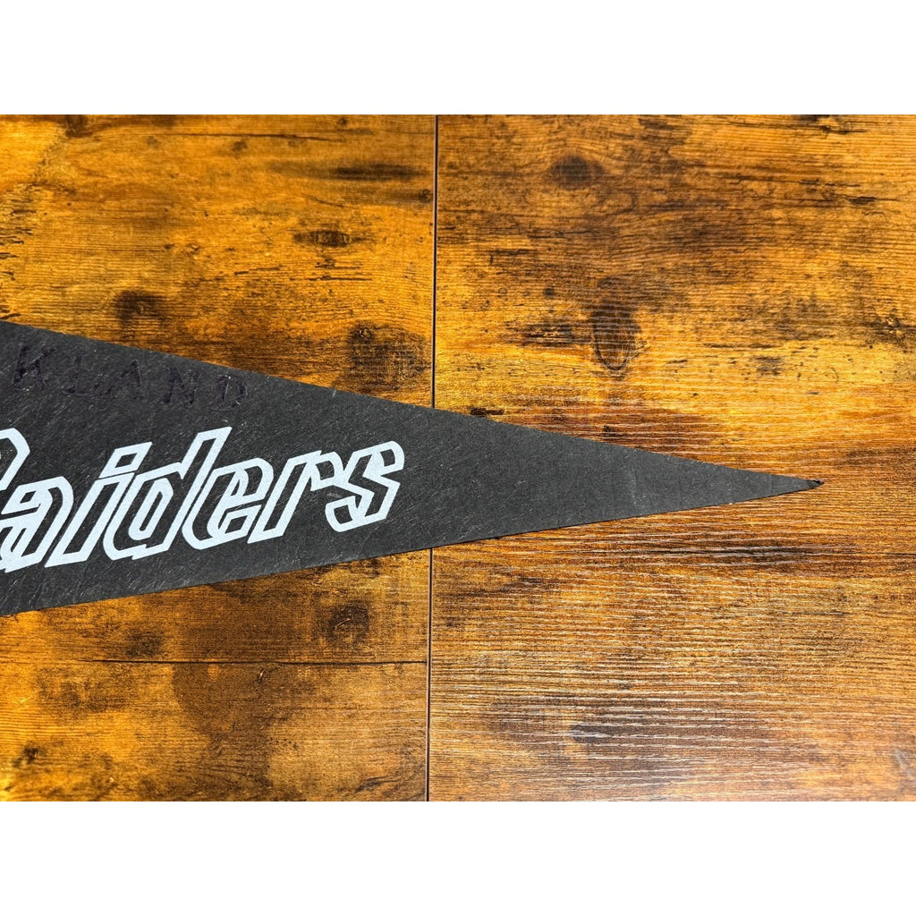 Vintage NFL Oakland Raiders pennant