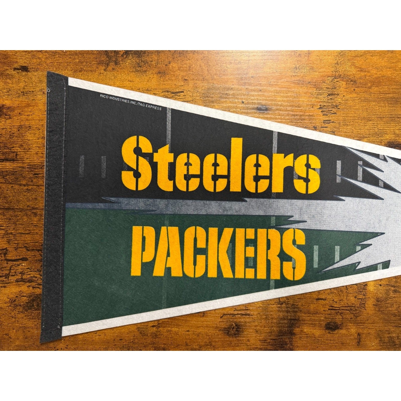 Super Bowl XLV 2011 Steelers vs. Packers pennant
