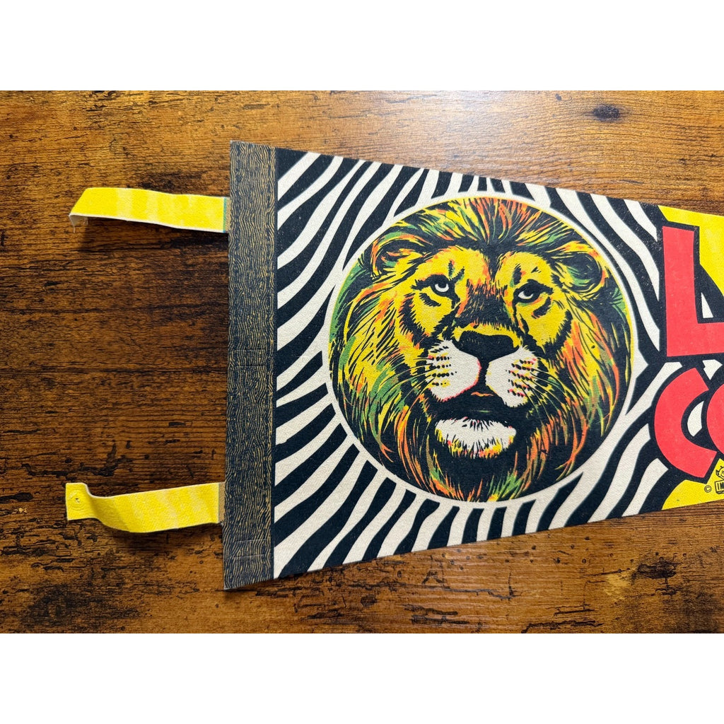 Vintage Lion Country Safari California pennant