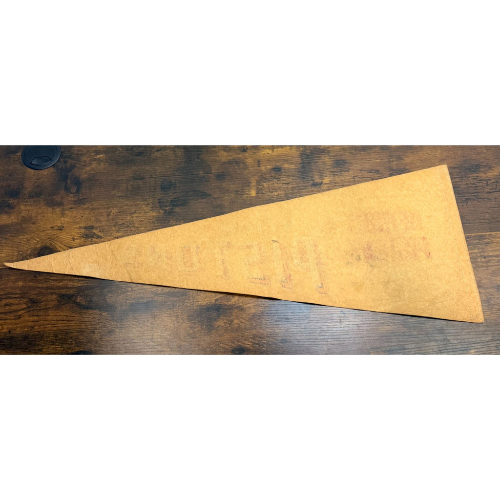 Vintage Detroit Pistons NBA Vintage Felt Pennant aged