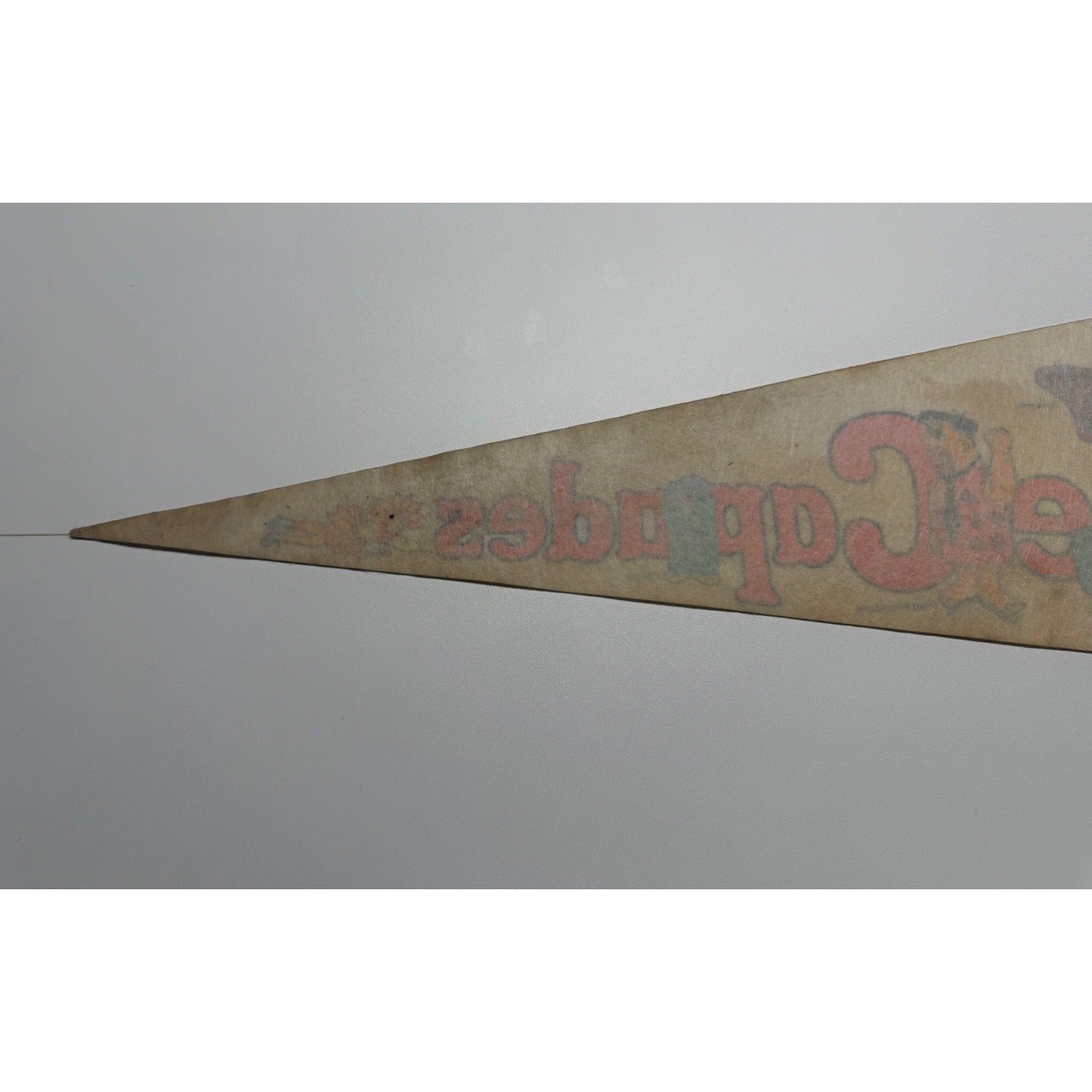 Vintage Ice Capades Souvenir Pennant- 1976 Magic Land Gang Retro Style