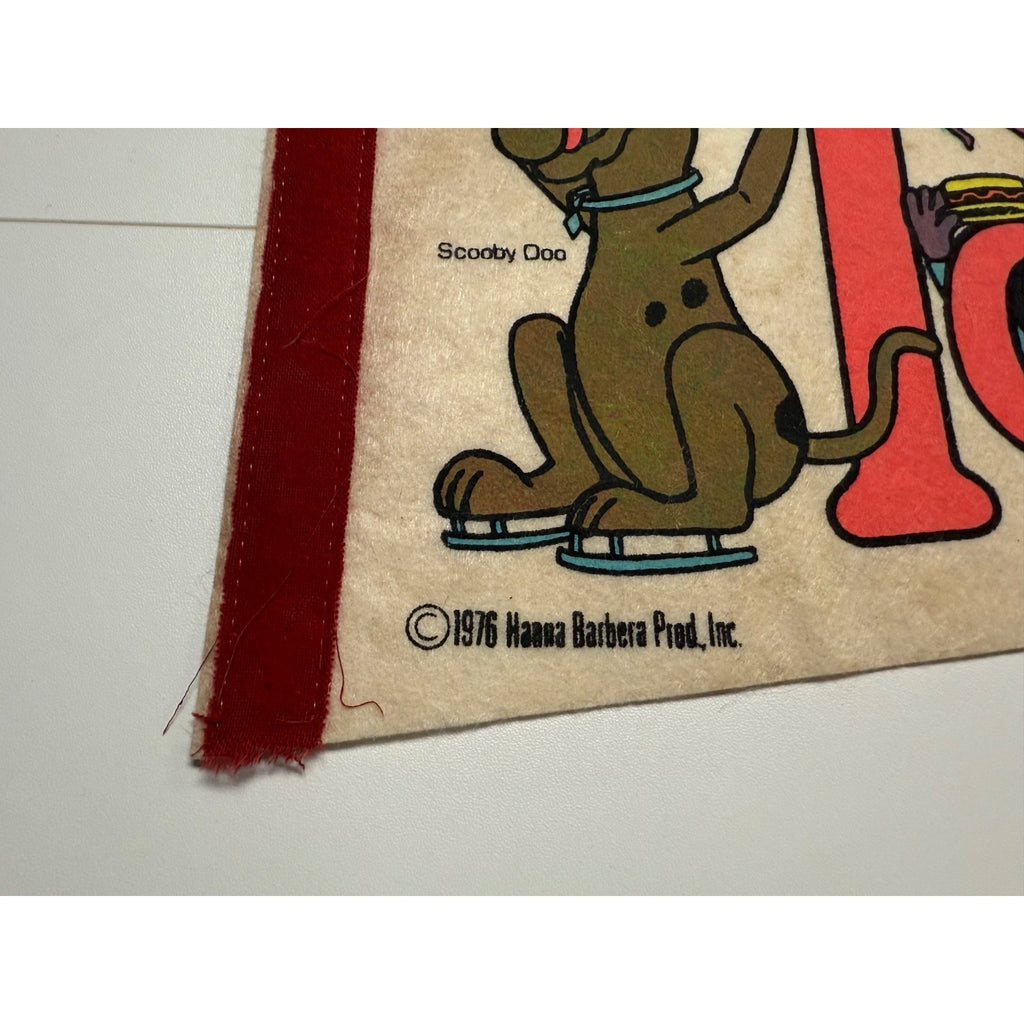 Vintage Ice Capades Souvenir Pennant- 1976 Magic Land Gang Retro Style
