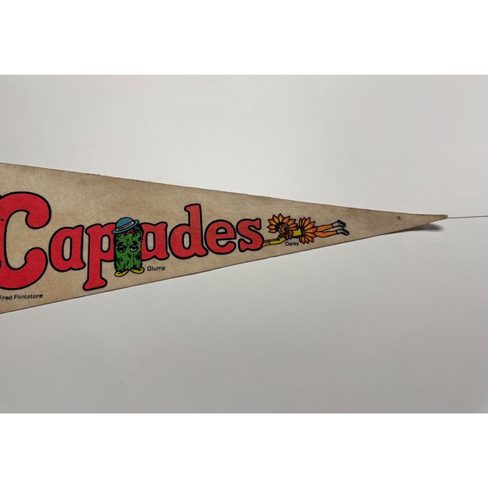 Vintage Ice Capades Souvenir Pennant- 1976 Magic Land Gang Retro Style