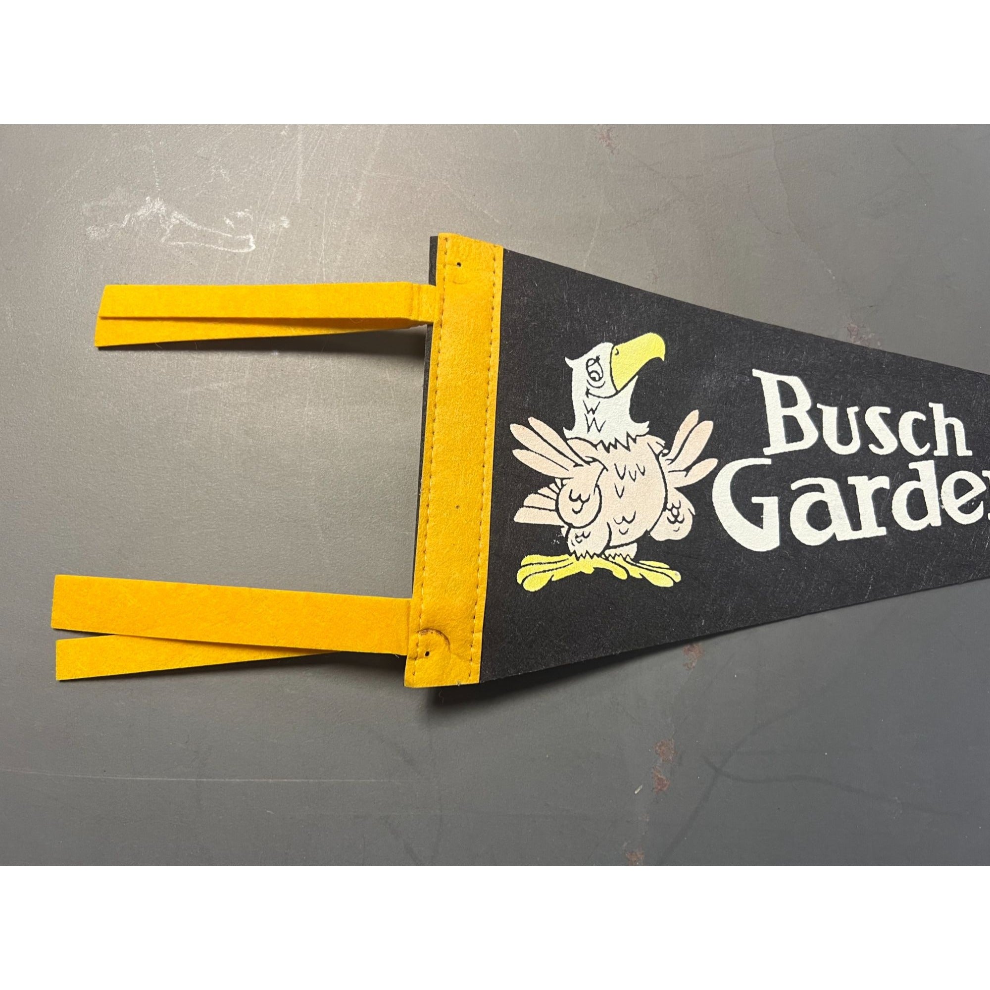 Vintage Busch Gardens Los Angeles, CA pennant