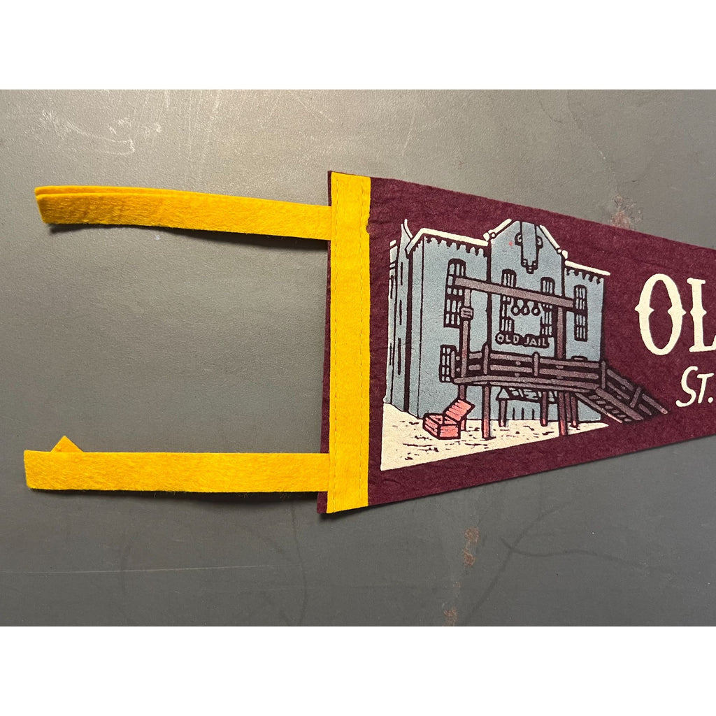 Vintage Old Jail St. Augustine, FL pennant