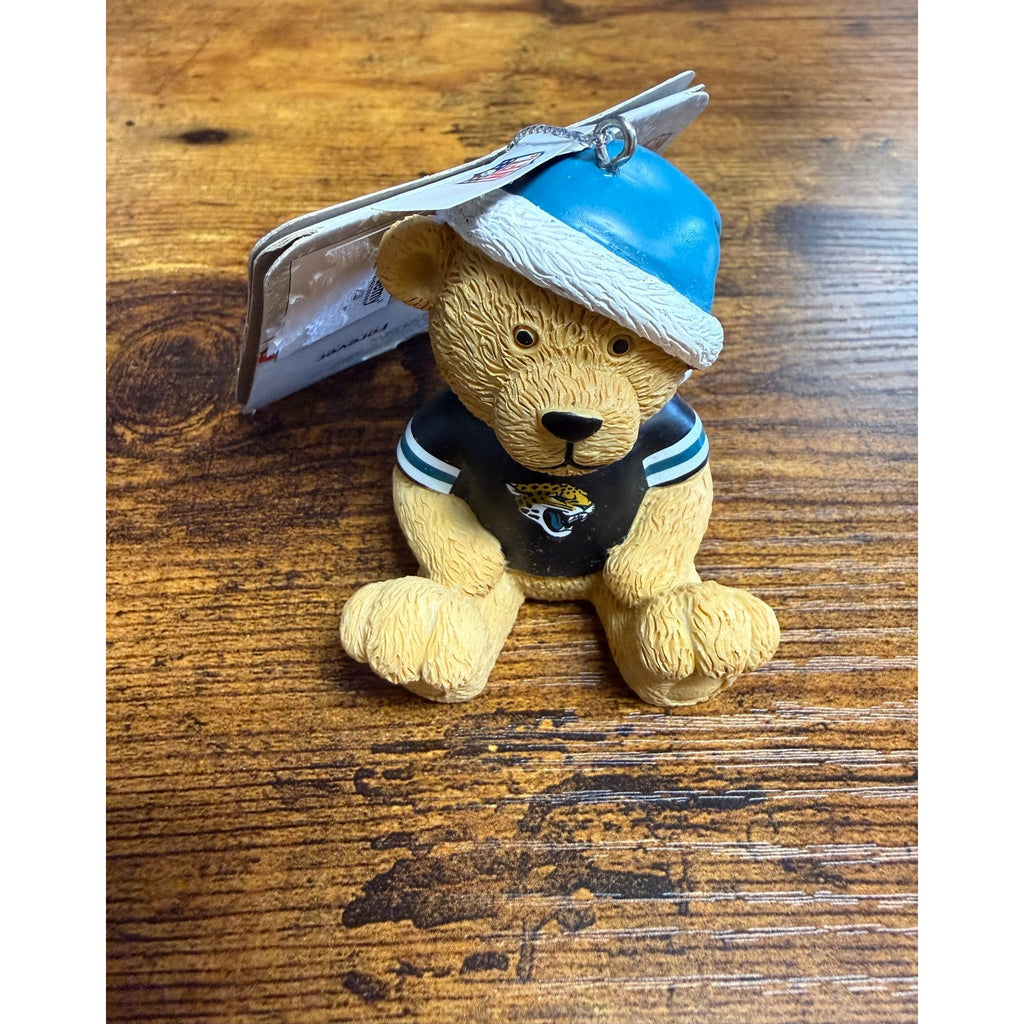 NEW Jacksonville Jaguars NFL Christmas Bear Ornament By FOCO  Holiday Decor