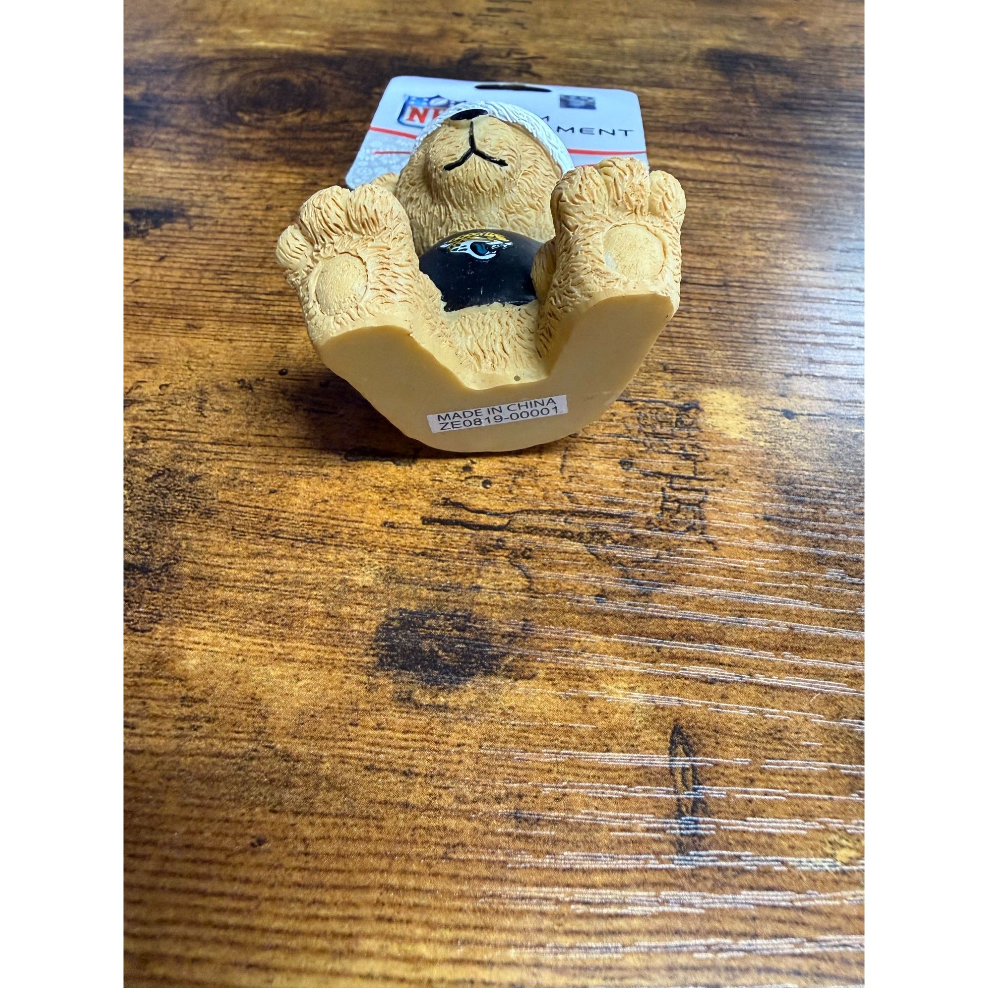 NEW Jacksonville Jaguars NFL Christmas Bear Ornament By FOCO  Holiday Decor