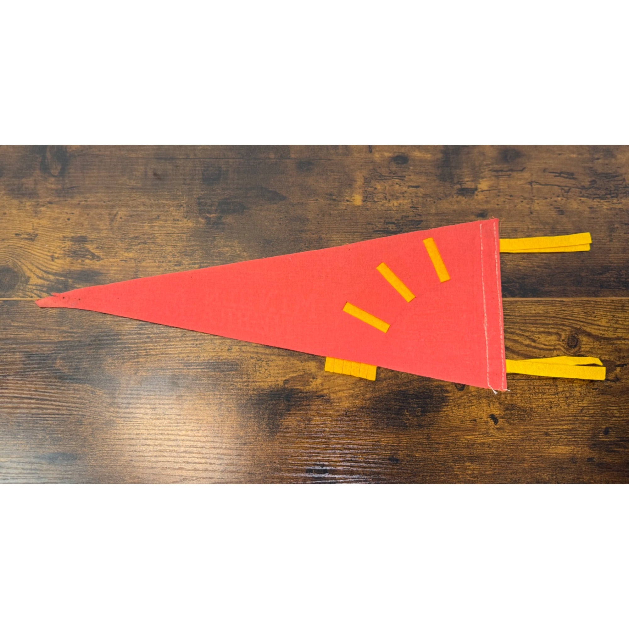 Vintage 1971 Pioneer Village Minden Nebraska Pennant Felt Banner