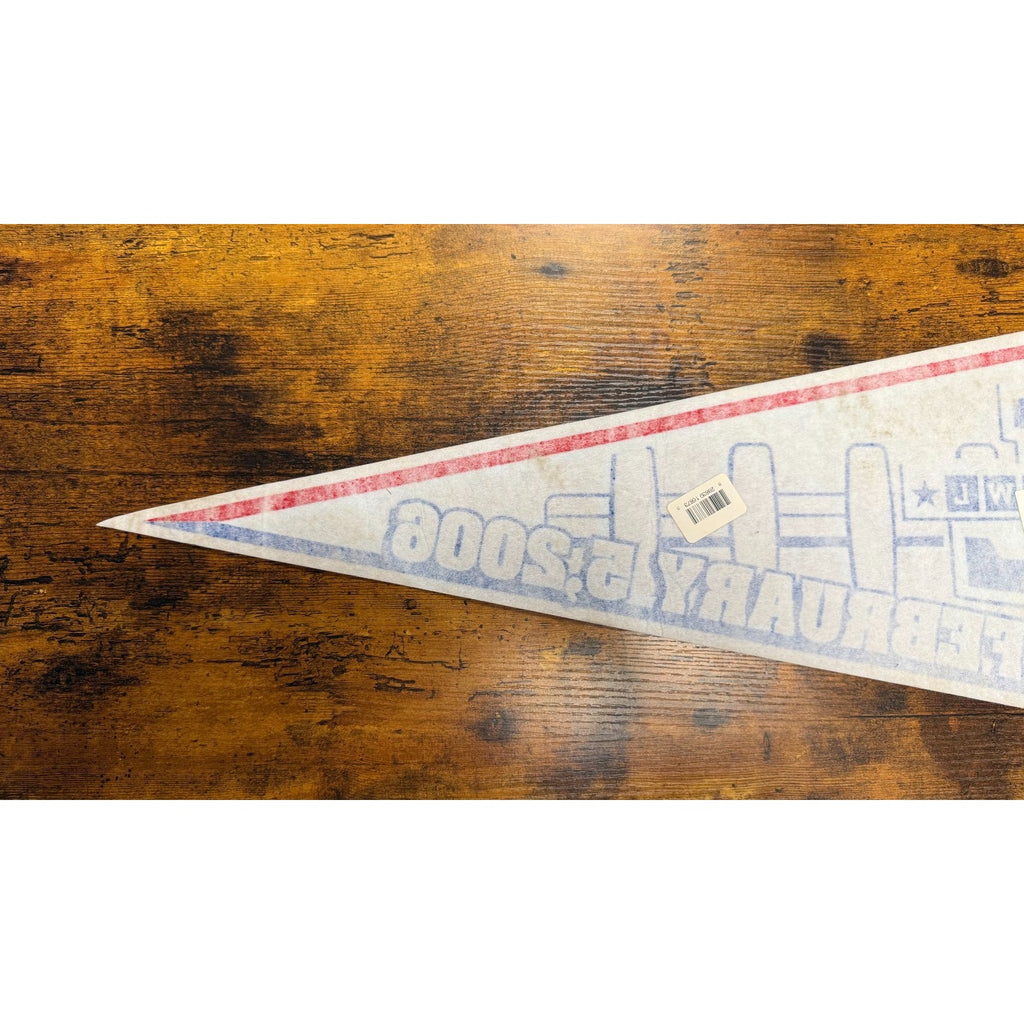 Vintage 2006 NFL Super Bowl XL Detroit Lions pennant
