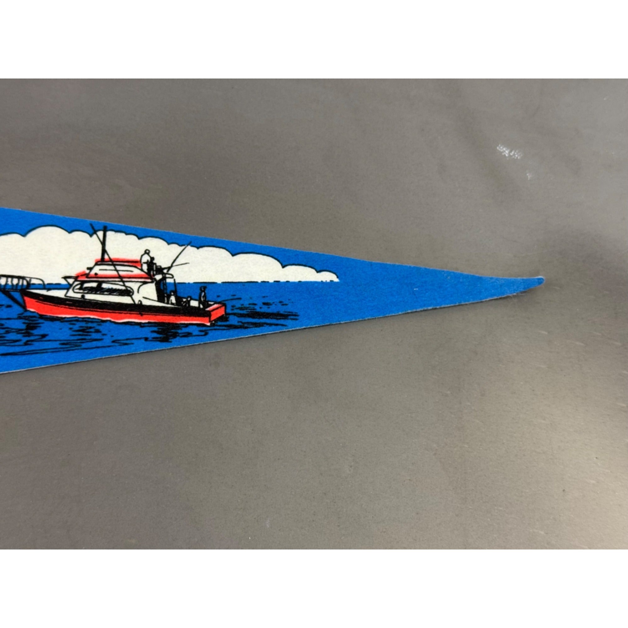 Vintage Chesapeake Bay Bridge-Tunnel, Virginia pennant