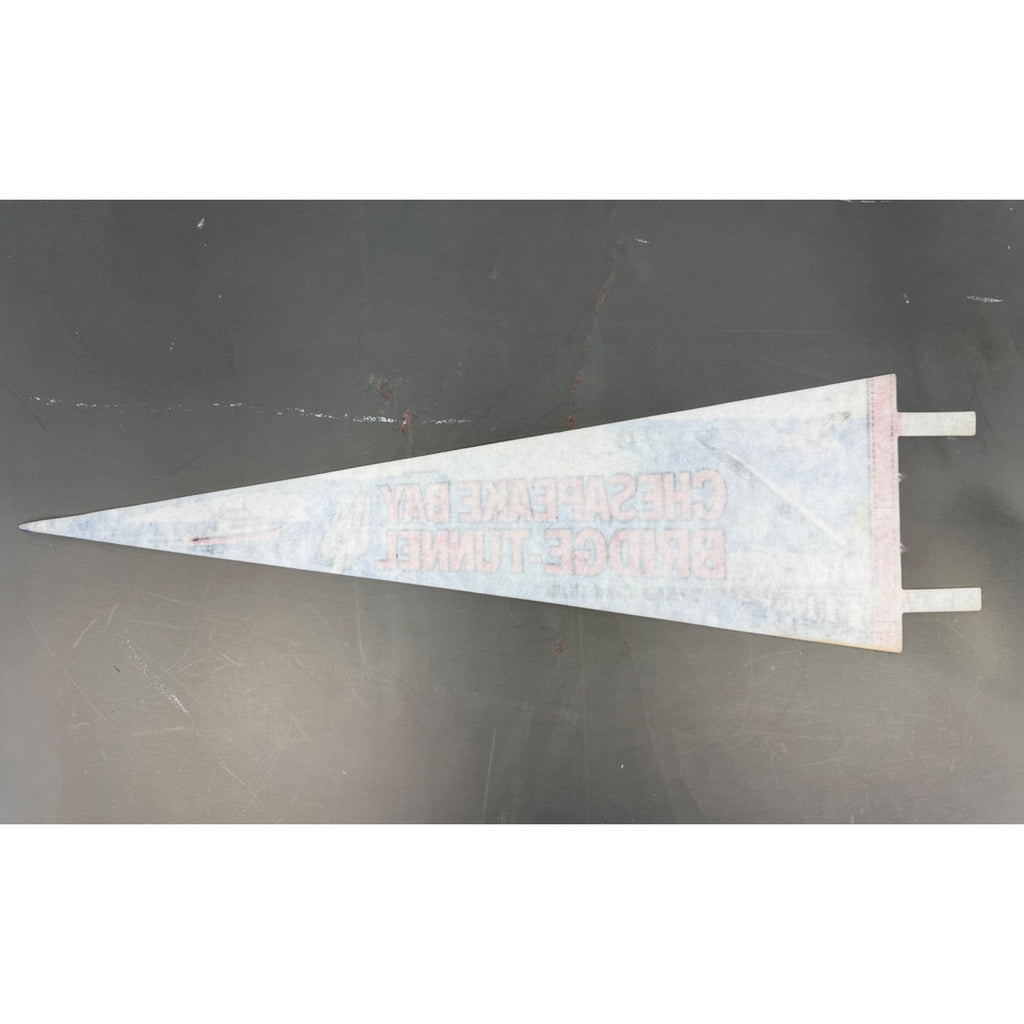 Vintage Chesapeake Bay Bridge-Tunnel, Virginia pennant