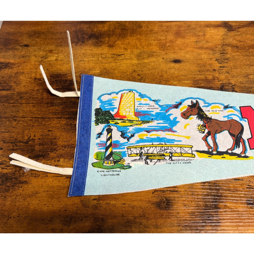 Vintage Nags Head, North Caroloina pennant